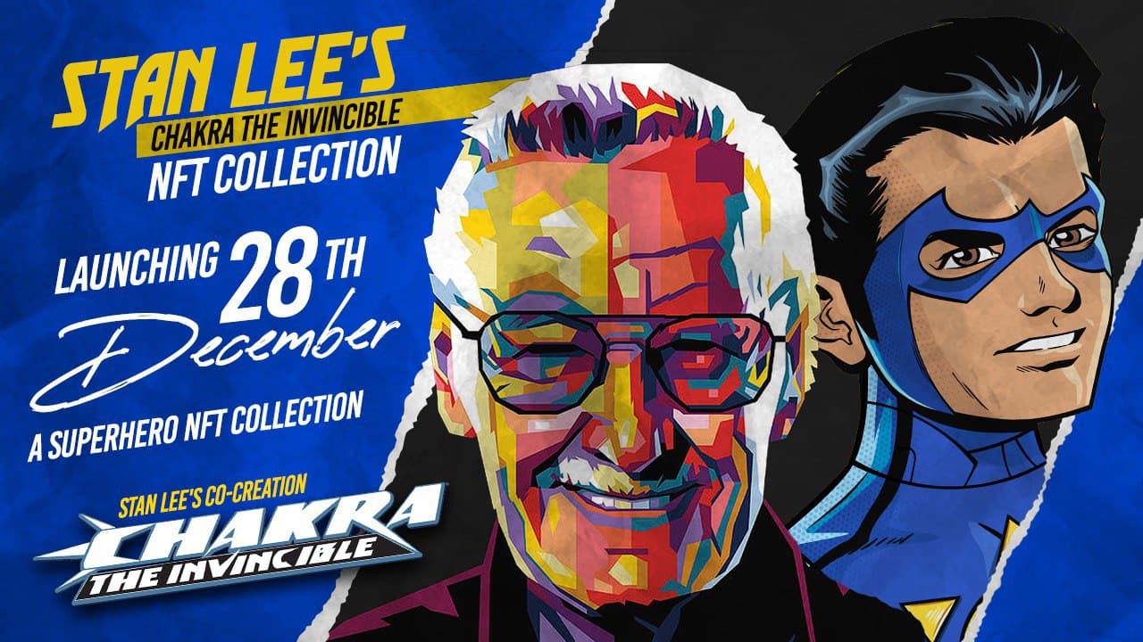 Beyondlife.club and Orange Comet to Launch Stan Lee’s Chakra The Invincible: A Superhero NFT Collection
